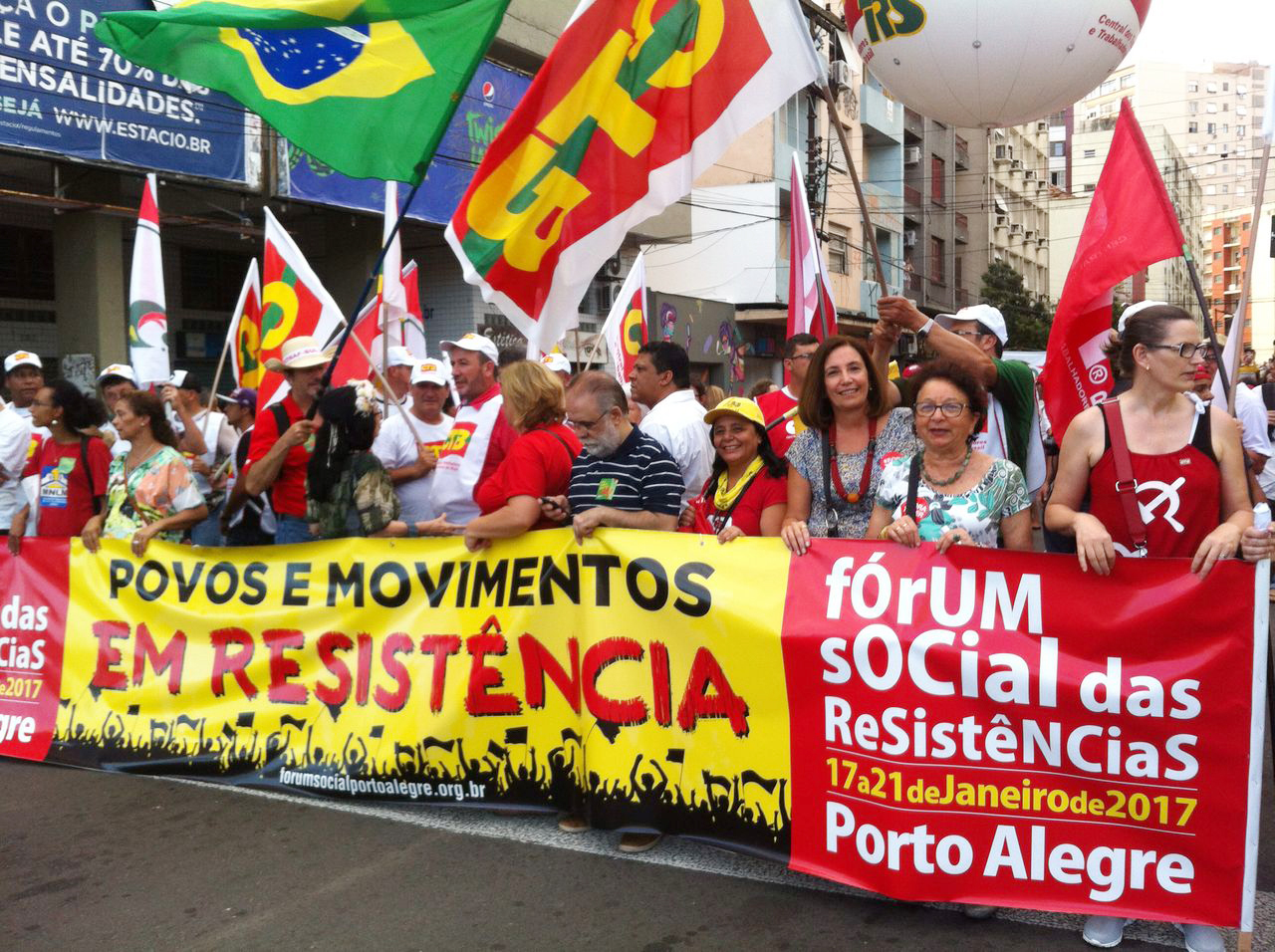Marcha abertura FSResistencias POA 170117 1