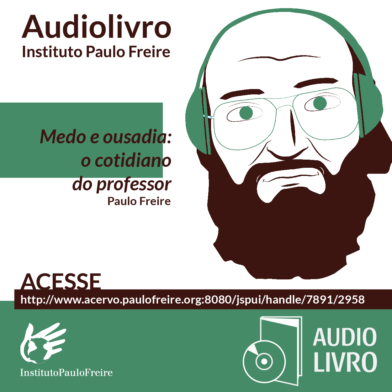 Medo e ousadia AUDIOLIVRO face 01