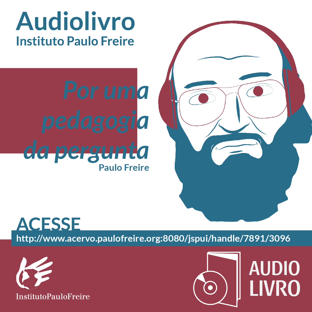 Por uma pedagogia AUDIOLIVRO face 01