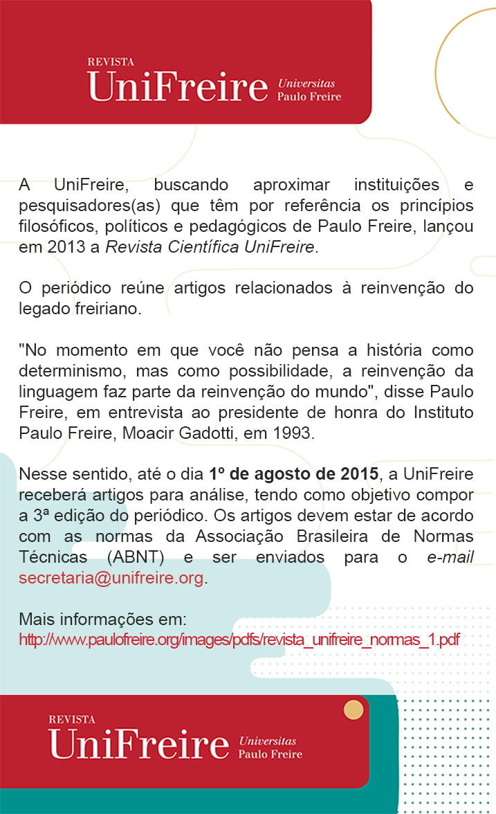 contribuicao revista unifreire