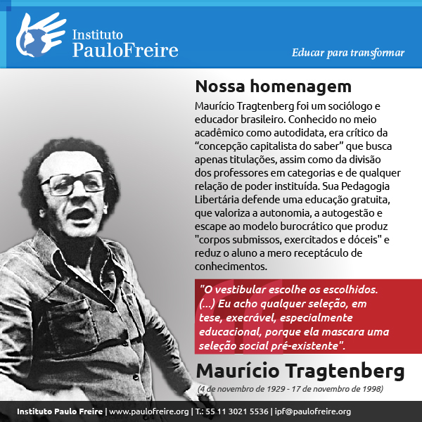 homenagem Mauricio Tragtenberg 2