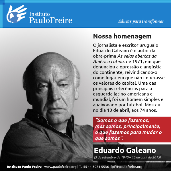 homenagem galeano